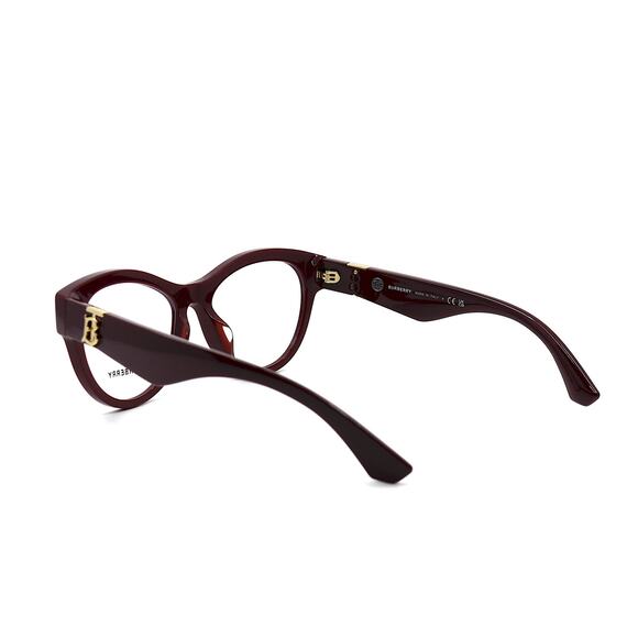 BURBERRY BE2404F 4119 BURGUNDY AUTHENTIC EYEGLASSES FRAME - Picture 7 of 12